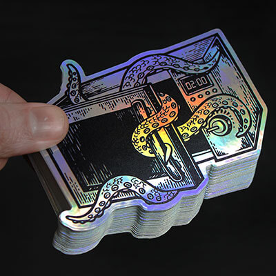 Custom Holographic sticker pack